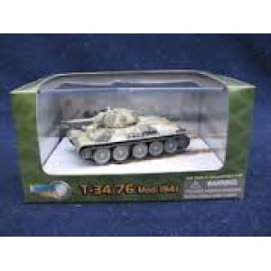 DRAGON 60380 1/72 蒐藏完成精品系列--WW II蘇聯.陸軍 T-34/76 1941年生產型坦克/第1裝甲守衛師式樣