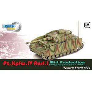 DRAGON 60657 1/72 蒐藏完成精品系列--WW II德國.陸軍 Pz.Kpfw.IV Ausf.J 四號J中期生產型坦克/1944年西線戰役式樣