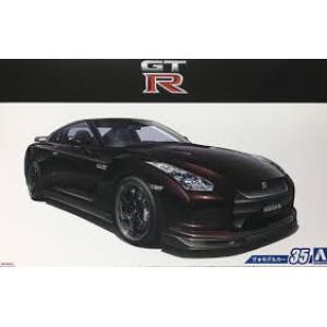 AOSHIMA 053171 1/24 日產汽車 R35 GT-R SPEC-V轎跑車/2009年式樣