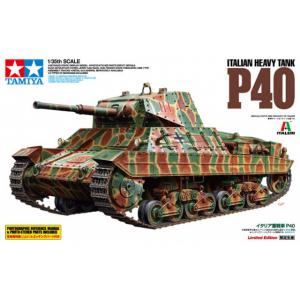 TAMIYA 89792 1/35 WW II義大利.陸軍 P-40重型坦克/限量生產