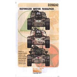 ECHELON FINE DETAILS D-356242 1/35 美國.陸軍 M-60A3'巴頓'坦克適用水貼紙/美國.陸軍.OPFOR假想敵部隊M60A3坦克標示