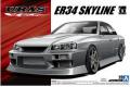 AOSHIMA 053218 1/24 日產汽車 ER-34 25GT-t'天際線'轎跑車/2001...