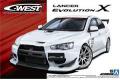 AOSHIMA 053201 1/24 三菱汽車 LANCER EVOLUTION X轎跑車/C-W...