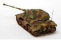 FUJIMI 761008-WA.1 1/76 WW II德國.陸軍 Sd.Kfz.182'老虎II'帶亨舍爾砲塔坦克