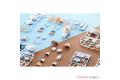 BANDAI 215361'HACO ROOM 小熊學校--白色熊熊David人物組@@