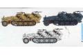DRAGON 7306 1/72 WW II 德國.陸軍Sd.kfz.251/2 Ausf.C 火箭發射車