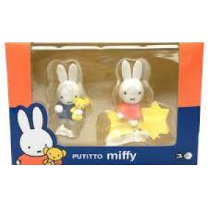 KITAN CLUB 929867 完成品--杯緣子系列--米菲兔/MIFFY.二人組系列