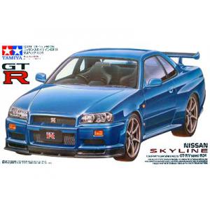 TAMIYA 24210 1/24 日產汽車 SKYLINE'天際線' R-34/GT-R V.spec 轎跑車2022年新年限量特價原價835