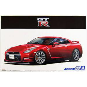 AOSHIMA 051542 1/24 日產汽車 R-35 GT-R轎跑車/2014年式樣