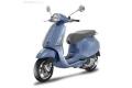 AOSHIMA 097250 1/12 完成品--VESPA摩托車/銀粉藍色