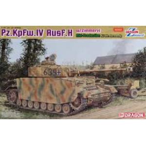 DRAGON 6611 1/35 WW II德國.陸軍 Pz.Kpfw.IV Ausf.H 四號中期生產型帶防磁刻紋坦克