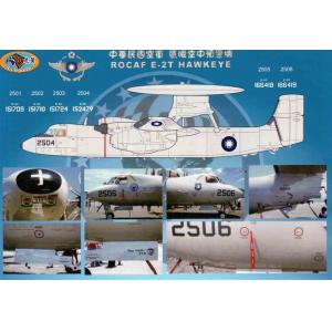 TIGER WINGS 48-146加 1/48 超值包--台灣.空軍 E-2T'鷹眼'預警機用水貼紙@@