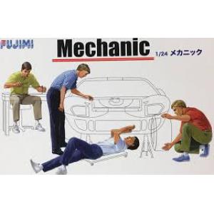 FUJIMI 114903-3 1/24 汽車維修技工人物