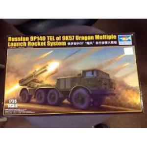TRUMPETER 01026 1/35 俄羅斯.陸軍 9K57'颶風'自行多管火箭砲