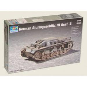 TRUMPETER 07256 1/72 WW II德國.陸軍Stug.III ausf.B 三號B突擊砲
