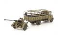 TAMIYA 32410 1/35 WW II德國.陸軍 3.5頓卡車帶FLAK-37 3.7公分防空炮
