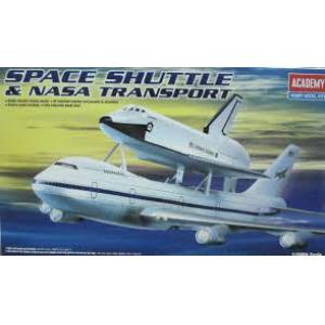 ACADEMY 12708 1/288 美國.太空總署 太空梭與波音747搭載機