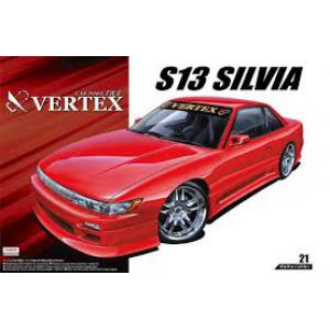 AOSHIMA 053348 1/24 日產汽車 S13 SILVIA轎跑車/1991年式樣