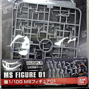 BANDAI 176496  1/100-1/144 BUILDERS PARTS HD--鋼彈改裝套件--MS槍枝瞄準鏡 01