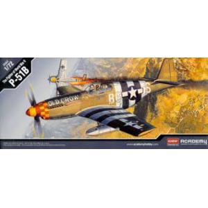 ACADEMY 12464 1/72 WW II美國.陸軍 P-51B'野馬'戰鬥機