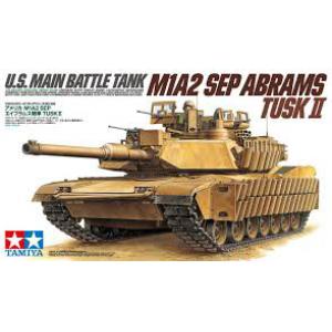 TAMIYA 35326 1/35 美國.陸軍 M1A2 SEP'亞伯拉罕'帶TUSK II反應裝甲坦克