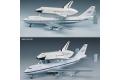ACADEMY 12708 1/288 美國.太空總署 太空梭與波音747搭載機
