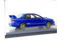 AOSHIMA 004913 1/24 速霸陸汽車 IMPERZA STI 轎車/2007年式樣/金屬藍色.車殼及內外塗裝完成品