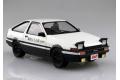 AOSHIMA 052815 1/24 塗裝完成品--豐田汽車 AE86 TRUENO轎跑車/頭文字D.騰原拓海式樣/海外限定版