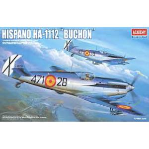 ACADEMY 12203 1/48 西班牙.空軍 HA-1112 '鵜鶘/BUCHON'戰鬥轟炸機