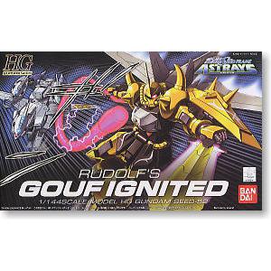 BANDAI 153148 1/144 SEED-可動版#52 魯道夫/古夫烈焰型 GOUF IGNITED