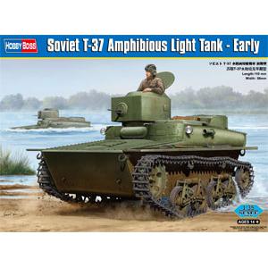 HOBBY BOSS 83818 1/35 二戰蘇聯.陸軍 T-37早期生產型水陸坦克@@