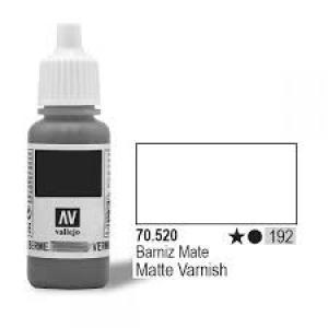 VALLEJO 70.520 消光面漆 MATT VARNISH