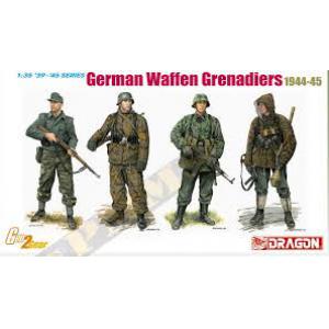 DRAGON 6704 1/35 WW II德國.陸軍 1944-45武裝黨衛軍擲彈兵人物