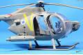ACADEMY 12250 1/48 美國.陸軍 休斯公司 500D帶TOW反坦克飛彈直昇機