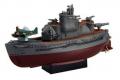 FUJIMI 422466 蛋船--WW II日本.帝國海軍 '伊400'帶斜口鉗潛水艦/2艘.免膠水多色成型