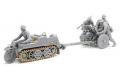 DRAGON 6446 1/35 WW II德國.陸軍 Sd.Kfz.2半履帶拖車&3.7cm PAK-36反坦克炮帶操作人物