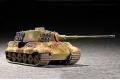 TRUMPETER 07160 1/72 WW II德國.陸軍 虎王坦克(亨舍爾炮塔)-105mm kwk L/65炮管計畫坦克