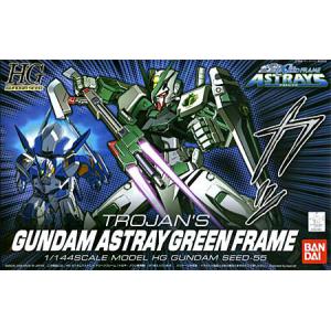 BANDAI 153151 1/144 SEED第二部-可動版#55 異端鋼彈綠色機 GUNDAM ASTRAY GREEN FRAME
