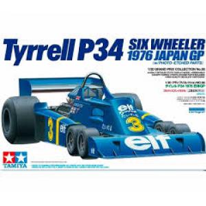 TAMIYA 20058 1/20 泰瑞車隊 P-34六輪方程式賽車/1976年日本賽事式樣