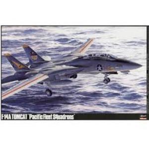 HASEGAWA 07018-P-18 1/48 美國.海軍 F-14A'雄貓'戰鬥機/VF-111/VF-154中隊.太平洋空母航空團式樣