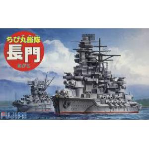 FUJIMI 422510 蛋船系列--#33 WWII 日本.帝國海軍 長門級'長門'戰列艦/免膠水黏合,多色成型