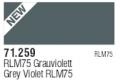 VALLEJO MODEL AIR--71.259 WW II德國.空軍 RLM 75紫灰色 VIOLET GRAY