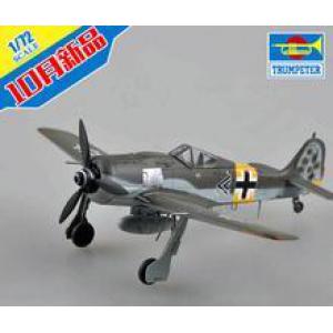 預先訂貨(約10月底到貨)--EASY MODEL 36404 1/72 WW II德國.空軍 福克公司 FW-190A-6戰鬥機/1943年I/JG54中隊式樣