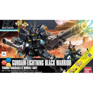 BANDAI 221286 1/144 HG版BUILD FIGHTERS#061 電光黑戰士 GUNDAM LIGHTING BLACK WARRIOR