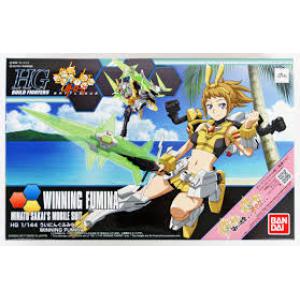 BANDAI 219551 1/144 HG版BUILD FIGHTERS#062 致勝文奈 WINNING FUMUNA