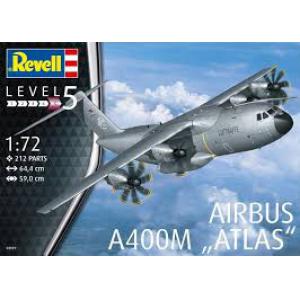 預先訂貨(約12月到)--REVELL 03929 1/72 空中巴士飛機 A400M運輸機/德國空軍式樣