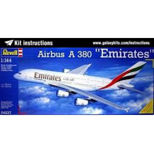 預先訂貨(約2月到貨)--REVELL 03922 歐洲.空中巴士飛機 A-380客機/阿聯酋航空式樣