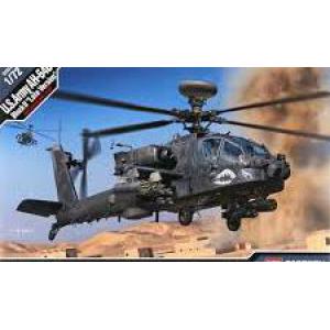ACADEMY 12551 1/72 美國.陸軍 AH-64D'阿帕契'block II後期生產型攻擊直升機