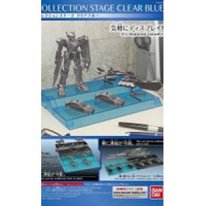 BANDAI 221051 透明藍色收集展示台 COLLECTION STAGE CLEAR BLUE