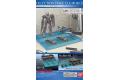 BANDAI 221051 透明藍色收集展示台 COLLECTION STAGE CLEAR BLUE